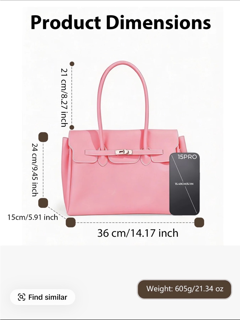 Jelly Firkin Birkin Shoulder Bag - Picture 3 of 6